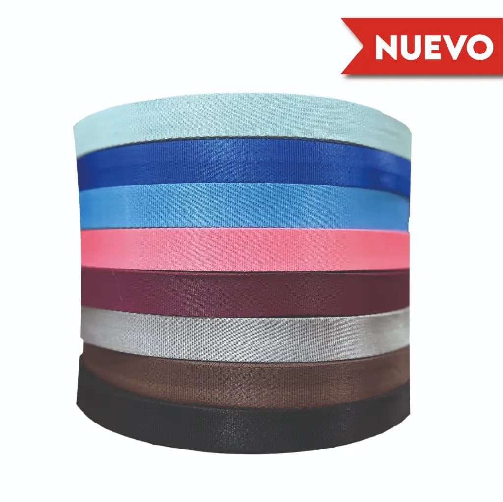 Reata multifilamento (1" = 2.5 cm, GRIS CLARO)