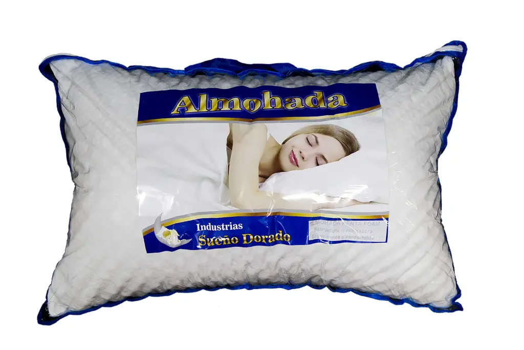 Almohada con espuma troquelada