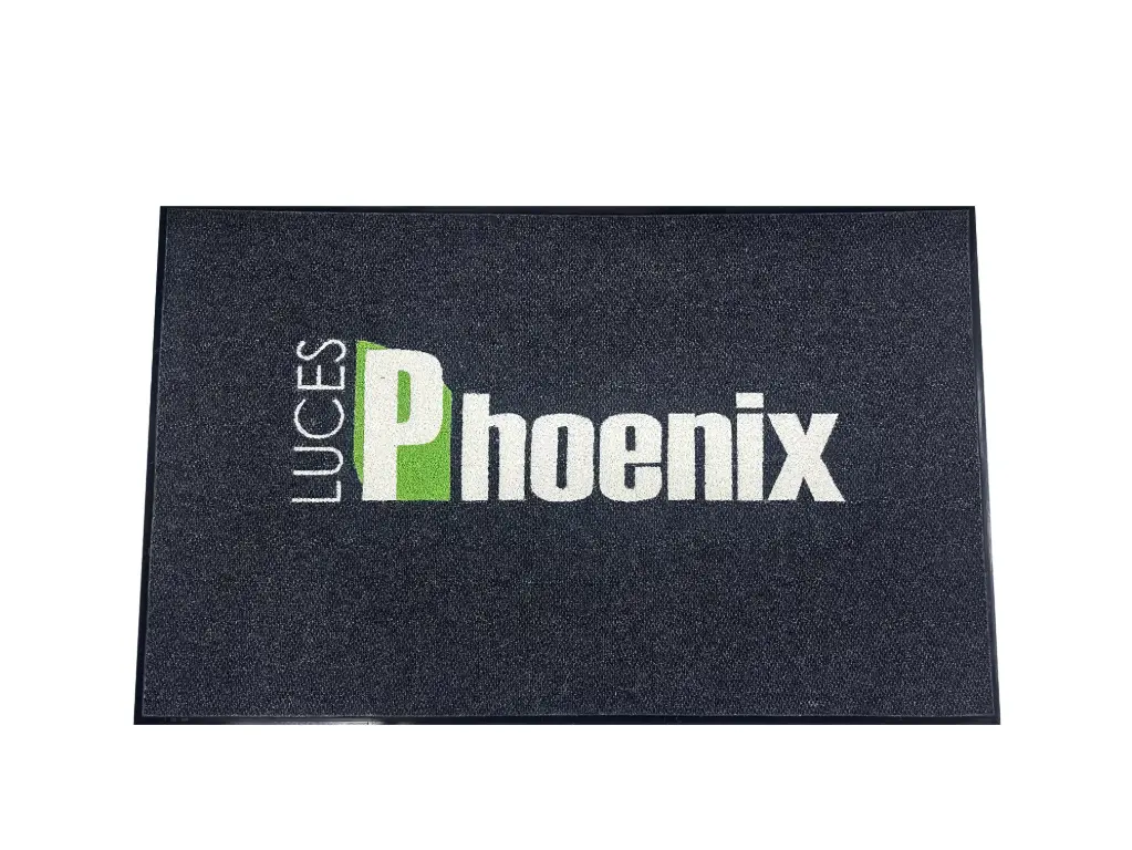 Tapetes publicitarios en alfombra romana